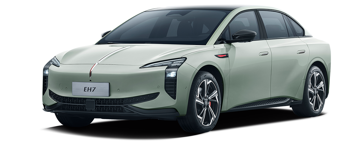 HONGQI EH7 — Light green