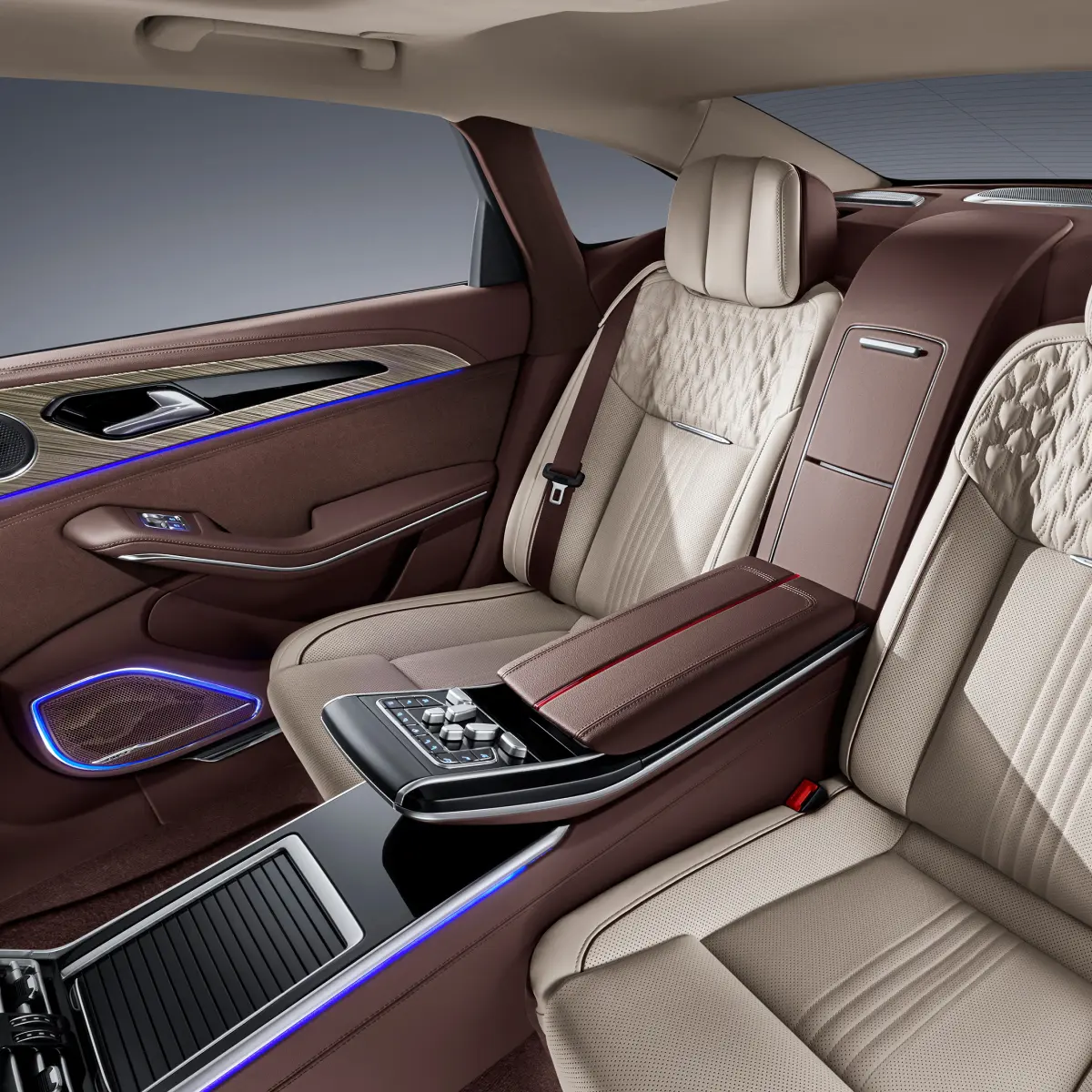 HONGQI H9 — Interior details 1