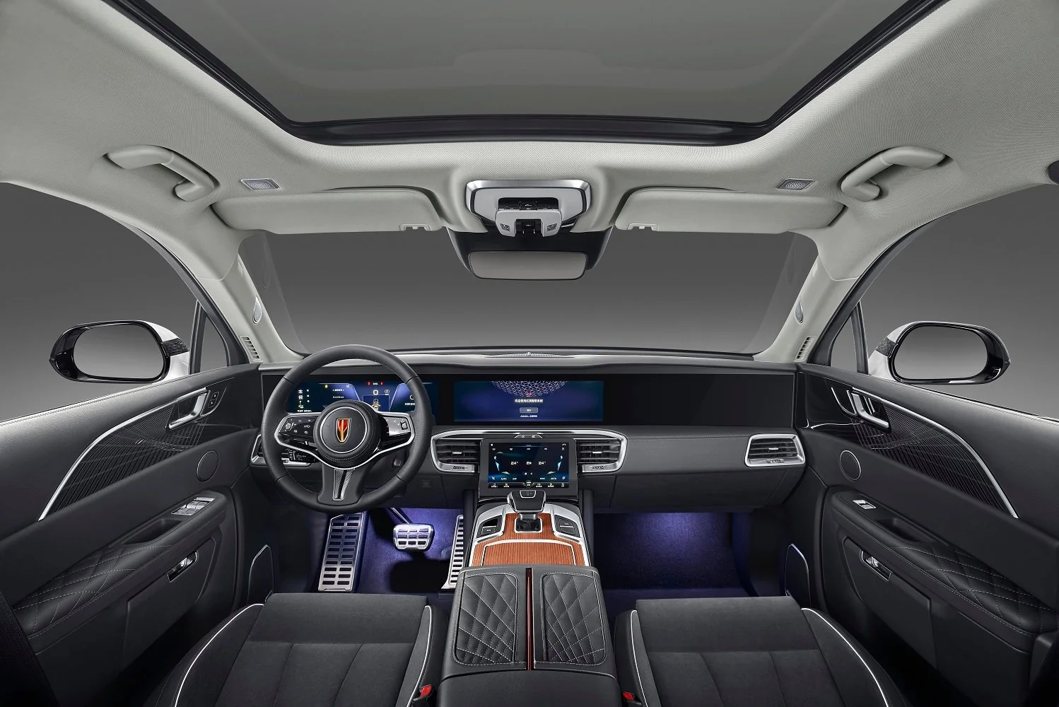 HONGQI E-HS9 — Interior details 6