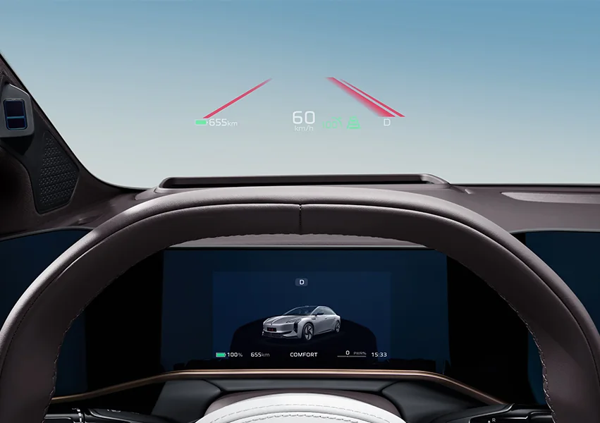HONGQI EH7 — Interior details 7