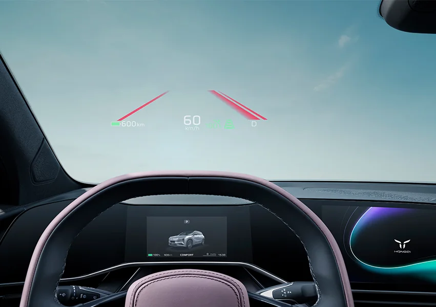 HONGQI EHS7 — Interior details 8