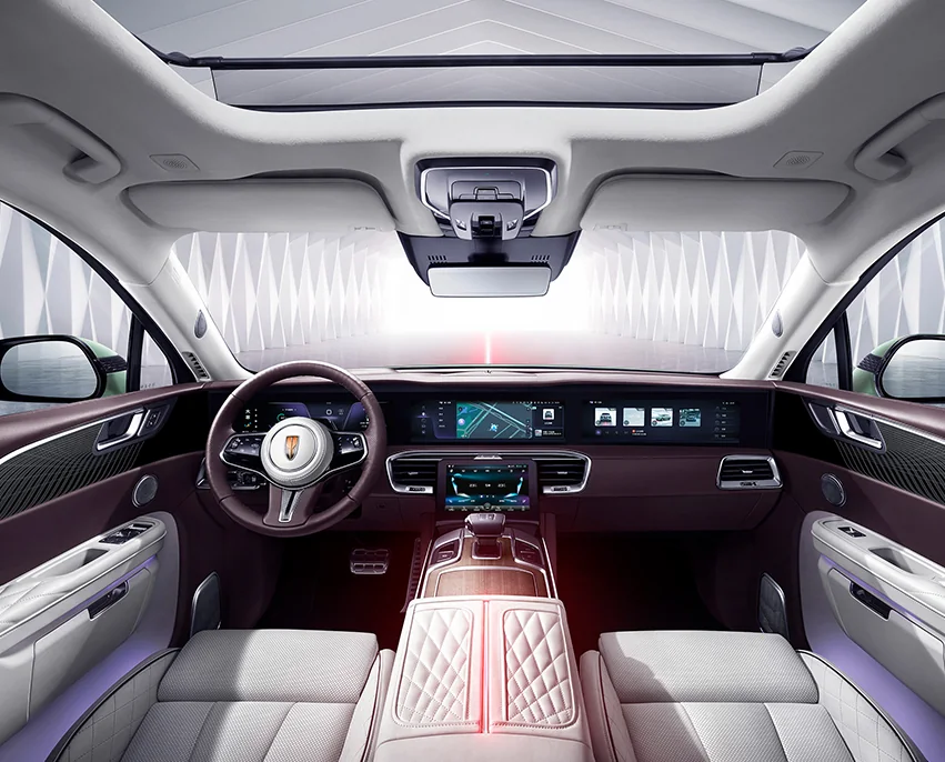 HONGQI E-HS9 — Interior details 8