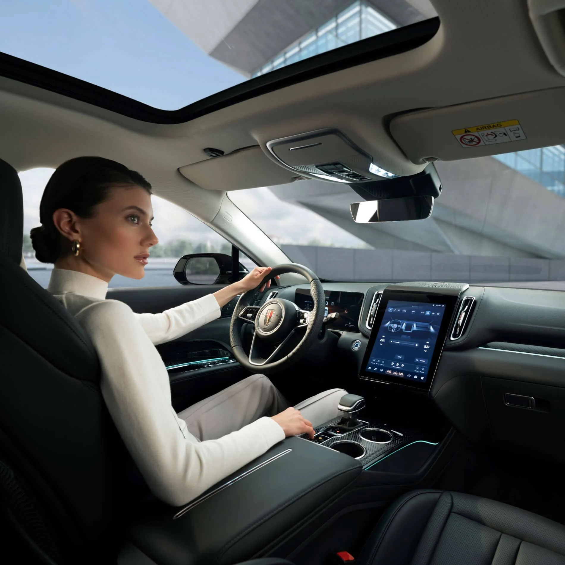 HONGQI HS3 — Interior details 6